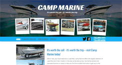 Desktop Screenshot of campmarine.com